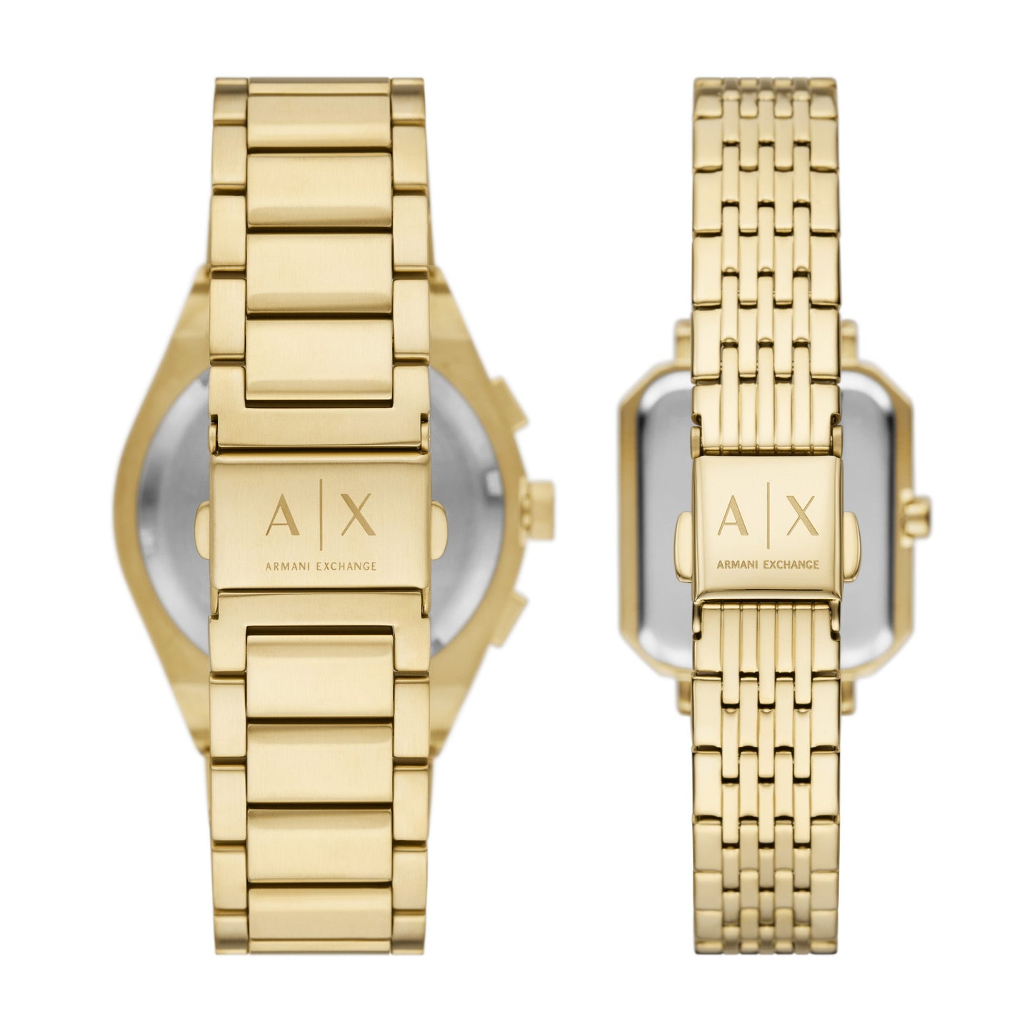 Armani Exchange Sync Set Of 2 His and Her Bracelet Watch AX7171SET