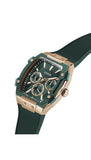 GUESS Rectangle 44mm Green Dial Analog Men Watch - GW0956G6