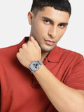 Fastrack Kronos Multifunction Watch for Guys 3287SL05 - KRISHNA WATCH COMPANY