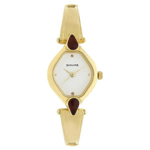 Sonata Quartz Analog Watch for Women 8063ym05 - KRISHNA WATCH COMPANY