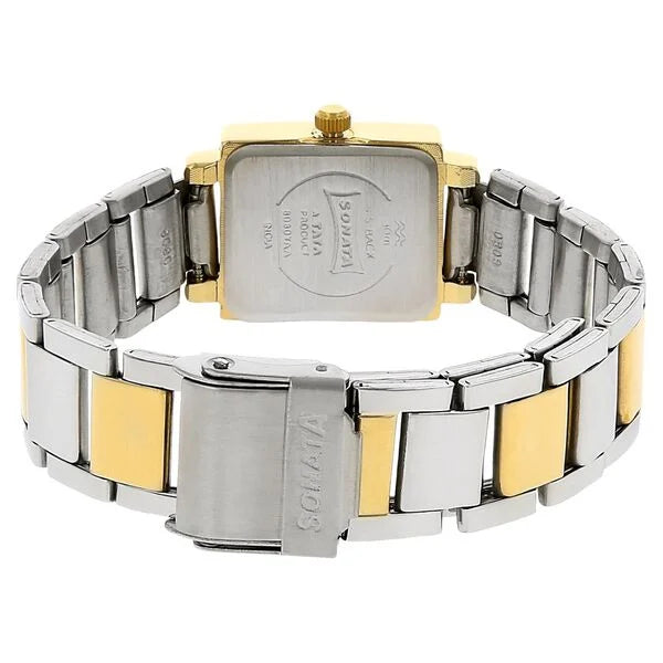 Sonata Quartz Analog Silver Dial Stainless Steel Strap Watch for Women 8080bm01