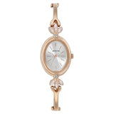 Sonata Blush Silver Dial Women Watch With Metal Strap 8091wm01 - KRISHNA WATCH COMPANY