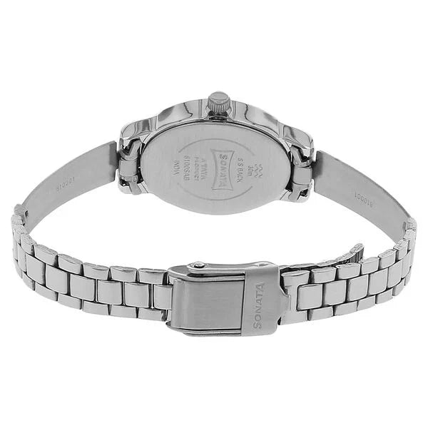 Sonata Quartz Analog Watch for Women 8100sm01 - KRISHNA WATCH COMPANY