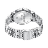 Sonata Poze 6 Chrome Calling Quartz Green Round Dial Men's Watch  SP70083SM01