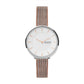 Gitte Two-Hand Two-Tone Stainless Steel Mesh Watch SKW3014