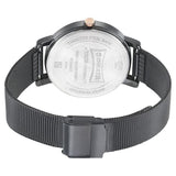 Sonata Onyx Black Dial Women Watch With Stainless Steel Strap 8164km01