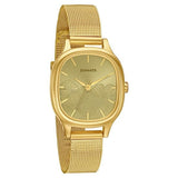 Sonata Linnea Green Dial Women Watch With Stainless Steel Strap 8173YM02