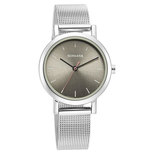 Sonata Ladies Essentials Watch for Women 8174sm04