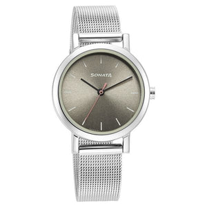 Sonata Ladies Essentials Watch for Women - 8174SM04 - KRISHNA WATCH COMPANY