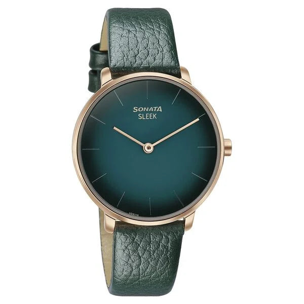 Sonata Sleek Quartz Analog Watch for Women 8191wl01