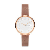 Gitte Two-Hand Rose Gold-Tone Stainless Steel Mesh Watch SKW3013