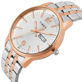 TIMEX Trendline Silver Round Dial Analog Men's Watch - TWTG12111 - KRISHNA WATCH COMPANY