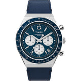 TIMEX Q Diver Inspired Blue Round Dial Analog Men Watch - TWEG26407 - KRISHNA WATCH COMPANY