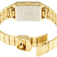 Titan Golden Dial Golden Metal Strap Watch 9264YM02