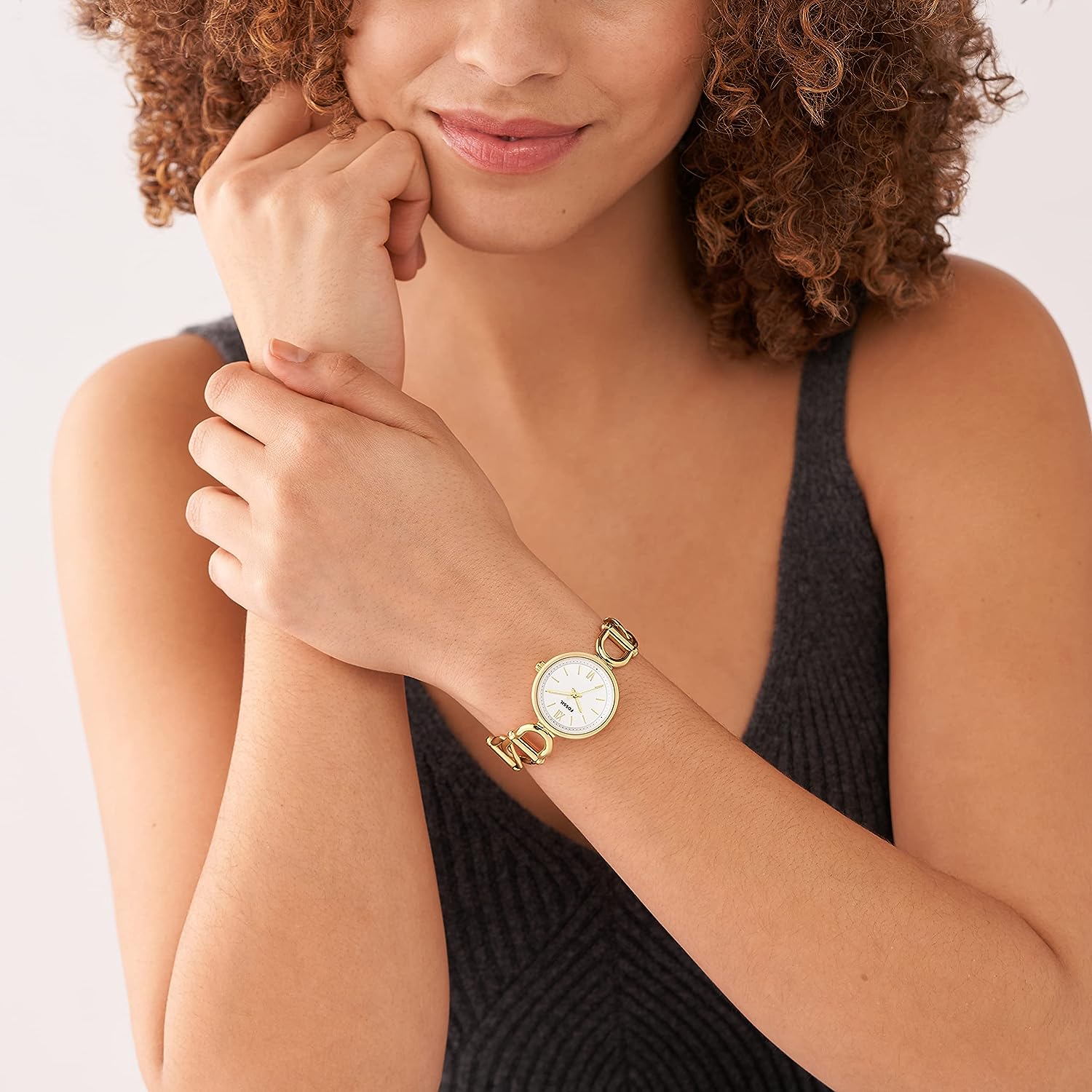 Fossil Carlie Analog Silver Dial Women's Watch - ES5272