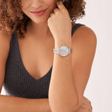 Fossil Neutra Analog Mother of Pearl Dial Women's Watch-ES5279 - KRISHNA WATCH COMPANY