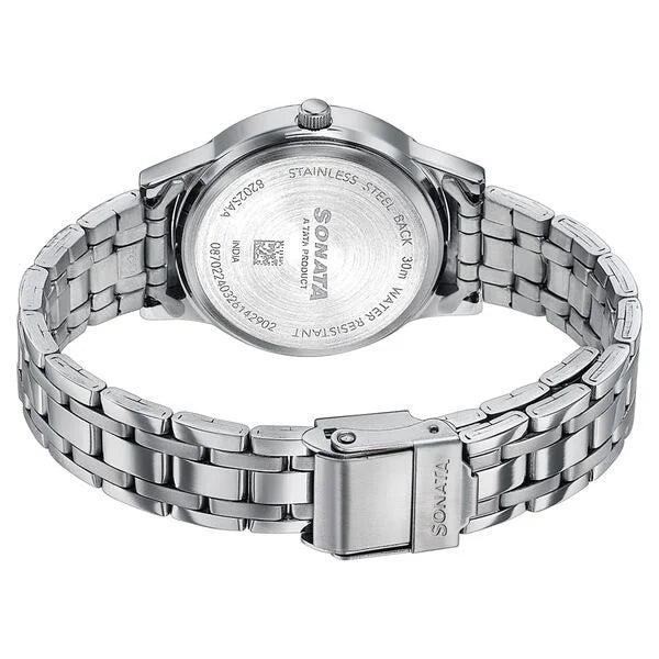 Premium looking versatile women's watch from Ease by Sonata 8202sm01w