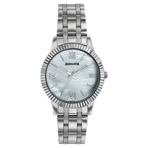 Premium looking versatile women's watch from Ease by Sonata 8202SM02W