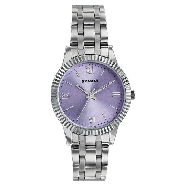 Premium looking versatile women's watch from Ease by Sonata 8202SM03W