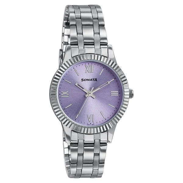 Premium looking versatile women's watch from Ease by Sonata 8202SM03W