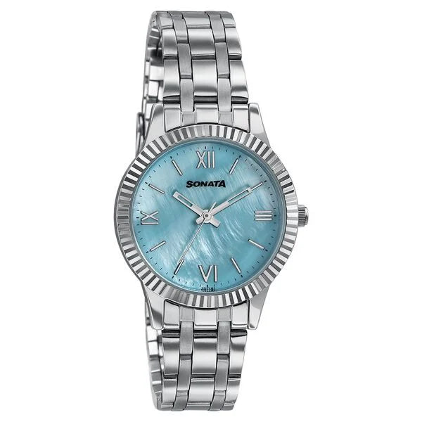 Premium looking versatile women's watch from Ease by Sonata 8202SM04W