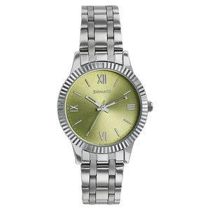 Premium looking versatile women's watch from Ease by Sonata 8202SM06W