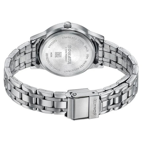 Premium looking versatile women's watch from Ease by Sonata 8202SM06W