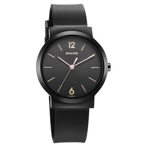 Sonata Essentials Watch for Women - 87044NP01 - KRISHNA WATCH COMPANY