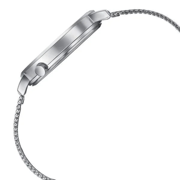 Sonata Elegent Essentials Quartz Analog Watch For Women 87045sm01w