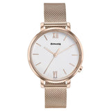 Sonata Elegent Essentials Quartz Analog White Dial Stainless Steel Strap Watch For Women 87045wm02w