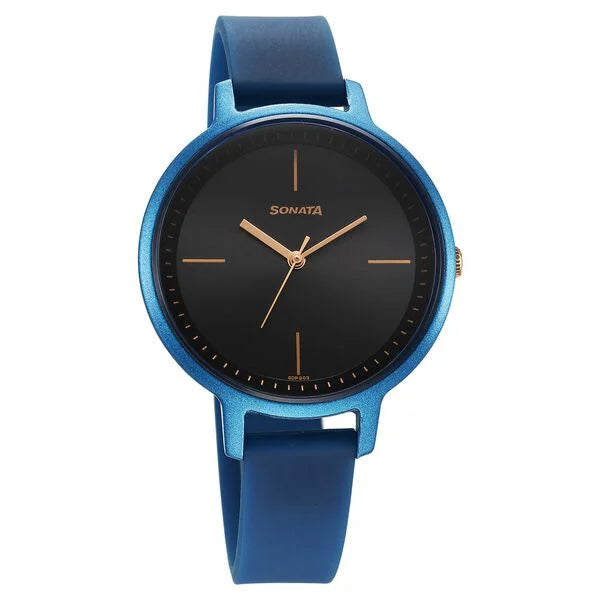 Sonata Splash Quartz Analog Watch for Women 87049pp20w - KRISHNA WATCH COMPANY