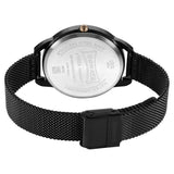 Sonata Wedding Quartz Analog Black Dial Stainless Steel Strap Watch for Women 87051km01