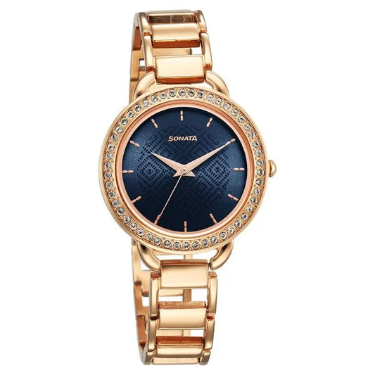 Sonata Wedding Quartz Analog Watch for Women 87052wm02