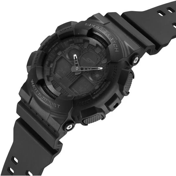 SF Vigour Quartz Digital Analog Digital Black Dial With Black Color Plastic Strap Watch For Unisex 87058pp04