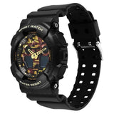 SF Vigour Quartz Digital Analog Digital Multicolor Dial With Black Color Plastic Strap Watch For Unisex 87058pp05