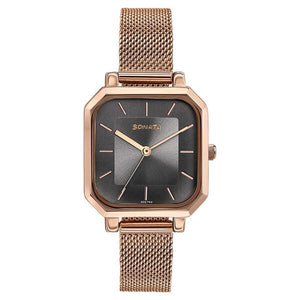 Sonata Modern Edit Quartz Analog Grey Dial Stainless Steel Strap Watch For Women 87072wm01 - KRISHNA WATCH COMPANY