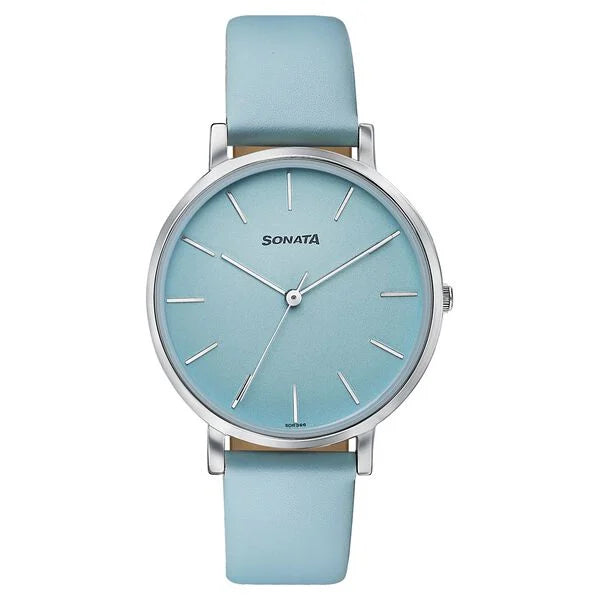 Sonata Pastel Play Quartz Analog Watch For Women 87073sl03