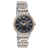 Sonata Wedding Quartz Analog Black Dial Stainless Steel Strap Watch For Women 87076km02