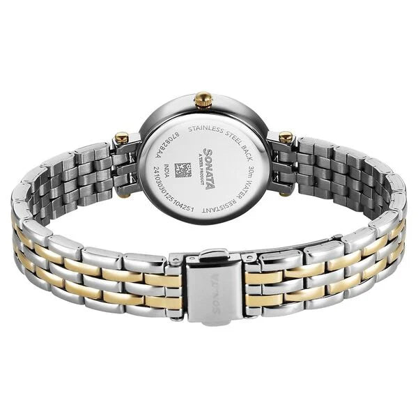 Sonata Eternia Quartz Watch For Women nu87082bm01
