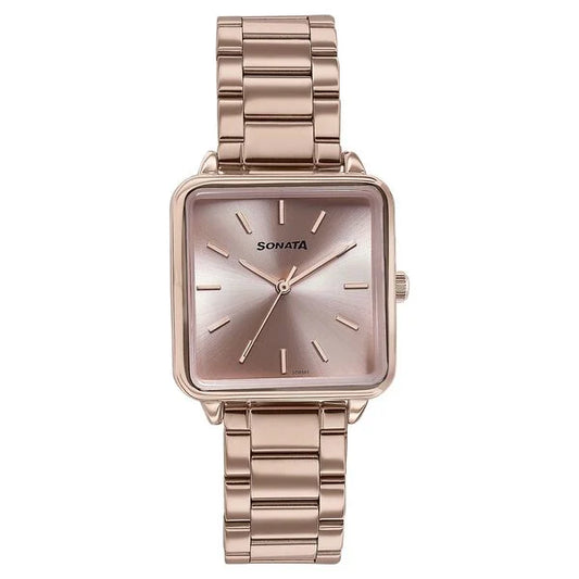 Sonata Wedding Edit Quartz Analog Watch For Women 87084wm01