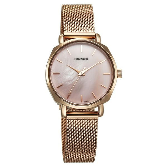 Sonata Eternia Quartz Analog Watch For Women 87087wm01