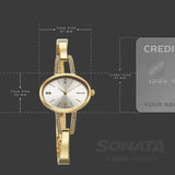 Sonata Aura Quartz Analog Watch For Women 87099YM01