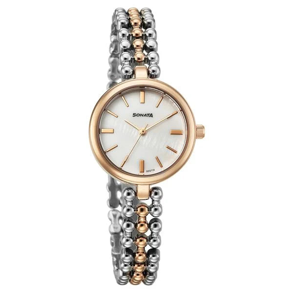 Sonata Festive Quartz Analog Watch For Women 87117km01 - KRISHNA WATCH COMPANY