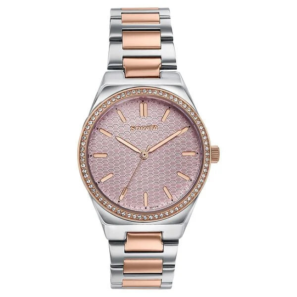 Sonata Jashn Quartz Watch For Women 87120KM01