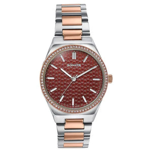 Sonata Jashn Quartz Watch For Women 87120KM02