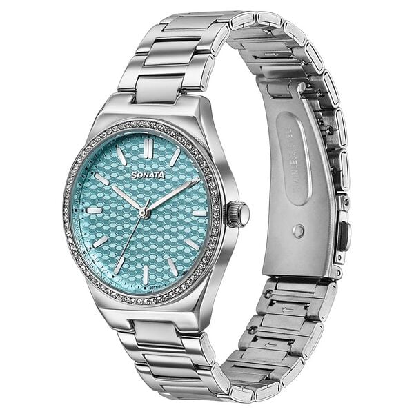 Sonata Jashn Quartz Watch For Women 87120SM01