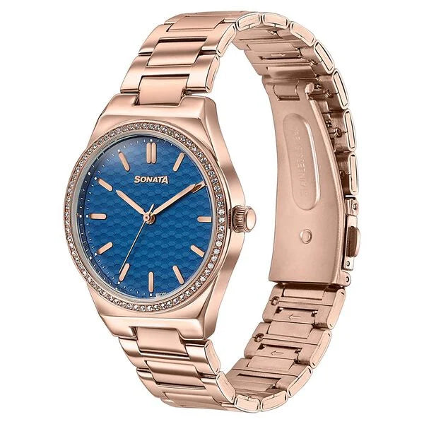 Sonata Jashn Quartz Watch For Women 87120WM01