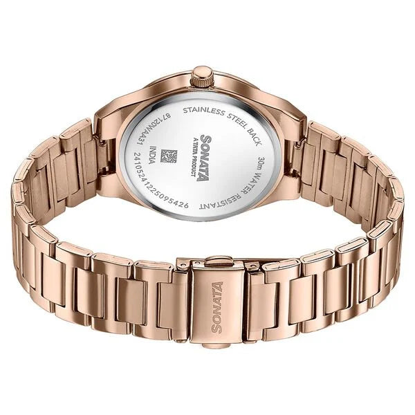 Sonata Jashn Quartz Watch For Women 87120WM01