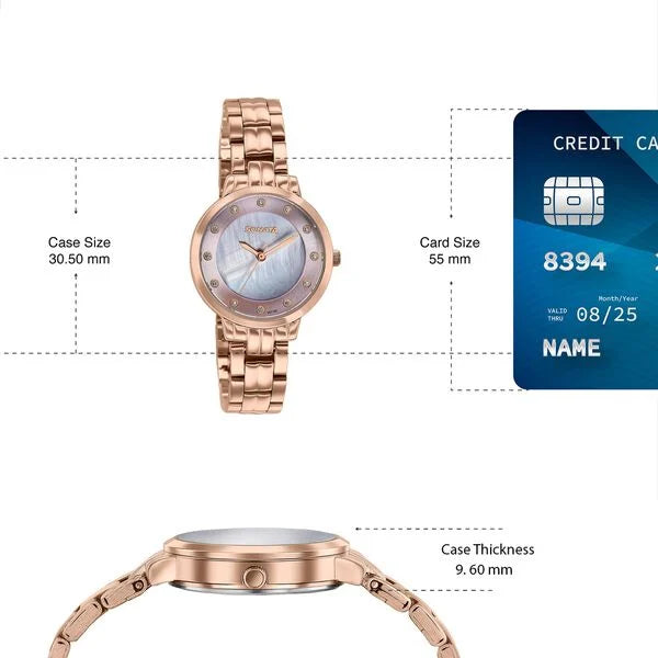 Sonata Jashn Quartz Watch For Women - 87122WM03