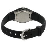 SF Quartz Analog Silver Dial Plastic Strap Watch for Women 8989pp03